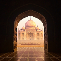 Taj mahal Indien reisen
