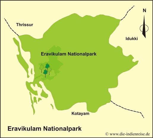 Eravikulam Nationalpark