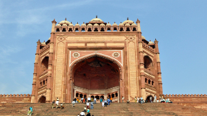 buland darwaza fatehpur sikri ist das größte tor der welt