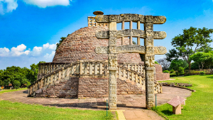 buddhistische monumente und stupas in sanchi madhya pradesh