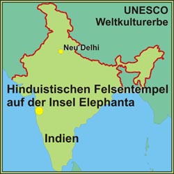 Elephanta Höhlen – Hinduistische Höhlenheiligtümer