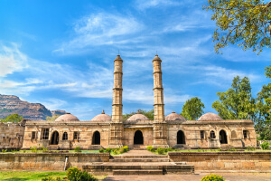 sahar ki moschee im champaner pavagadh archäologischen park unesc weltkulturerbe in gujarat
